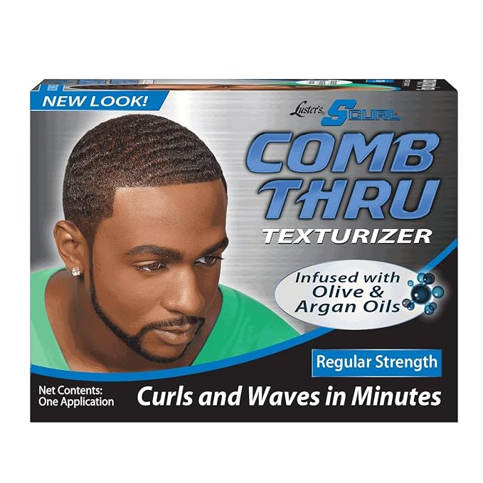 SCurl Comb Thru Texturizer regular strength 1 Application