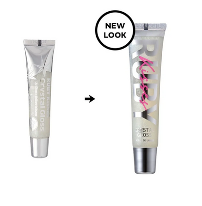 Crystal tube lip gloss