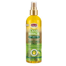 African Pride, Olive Miracle Braid Sheen Spray