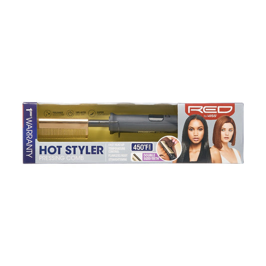 HOT STYLER PRESSING COMB DOUBLE SIDE