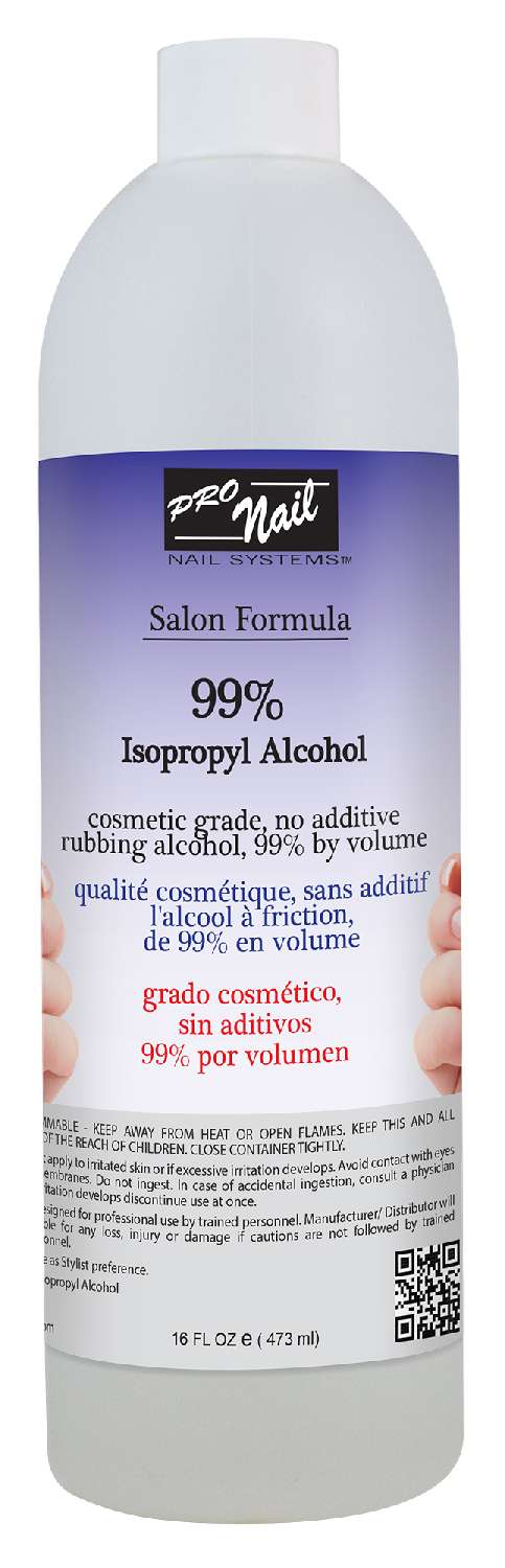Pro Nail Alcohol Salon Formula 99% 16oz