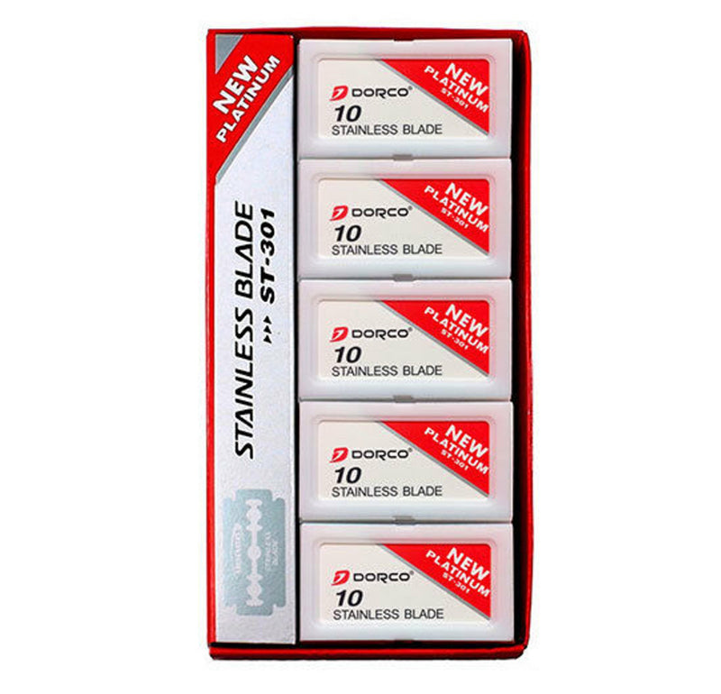 Dorco Platinum Stainless Double Edge Blades