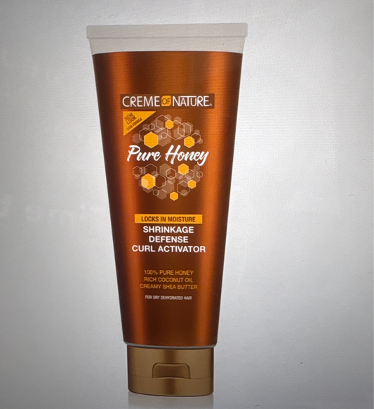 Crème of nature pure honey shrinkage defense curl activator