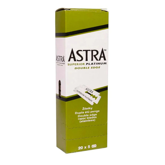 ASTRA PLATINUM DOUBLE EDGE SAFETY RAZOR BLADES