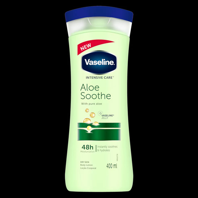 VASELINE DRY ALOE SOOTHE BODY LOTION