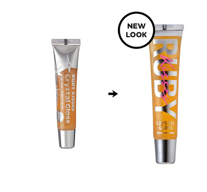 Crystal tube lip gloss