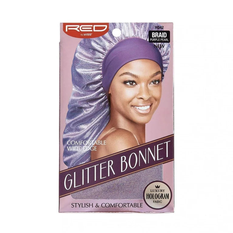 RED GLITTER BONNET