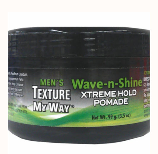 Men's Texture My Way Wave-n-Shine Xtreme Hold Pomade3.5oz