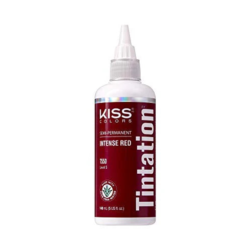 Red by kiss Tintation semi-permanent hair color (Intense Red)