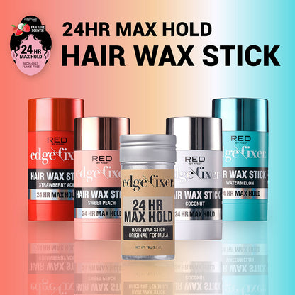Red by Kiss Hair Wax Stick 24HR Max Hold
