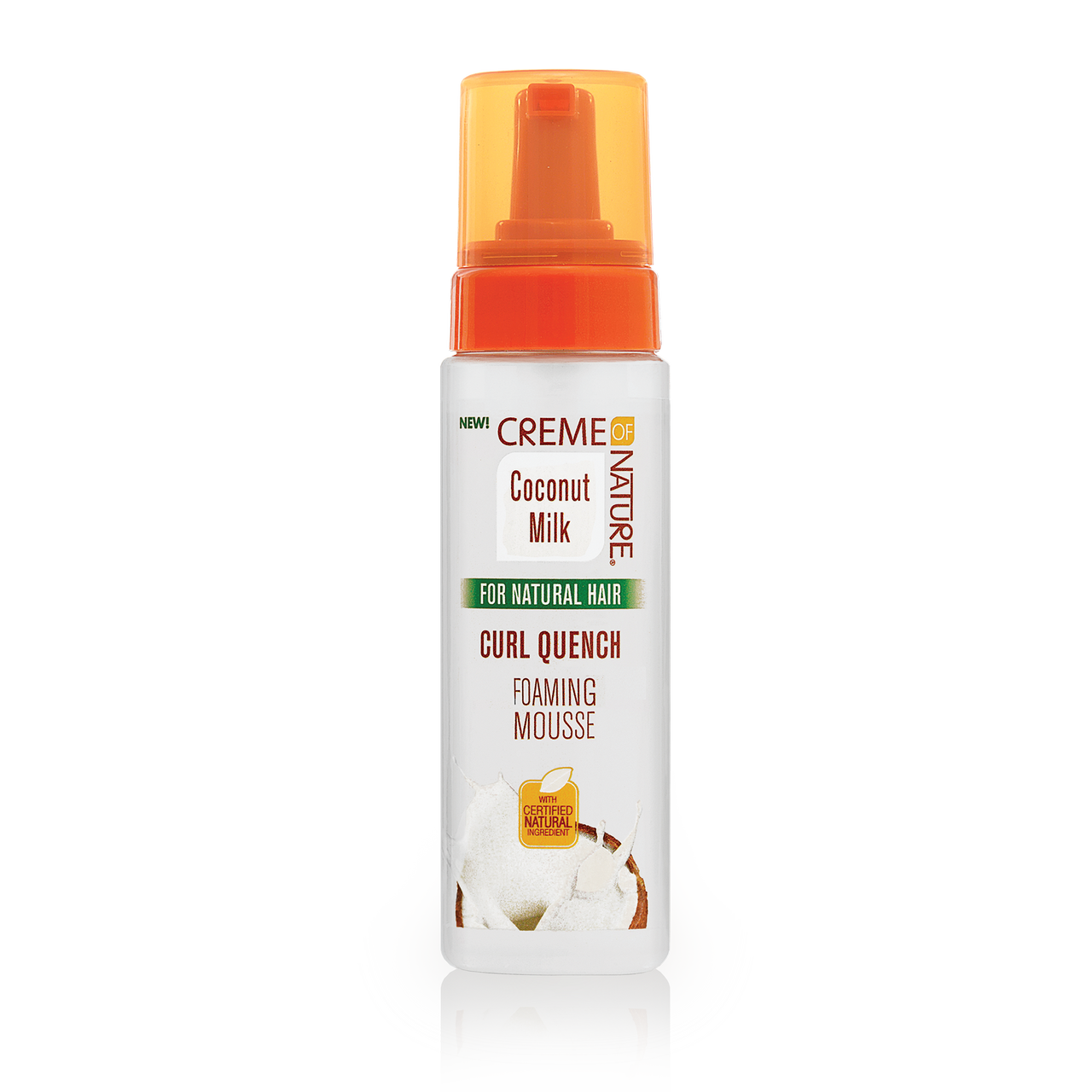 Creme of Nature coconut milk FOAMING MOOSE 7oz