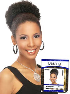 Destiny beauty elements Afro puff