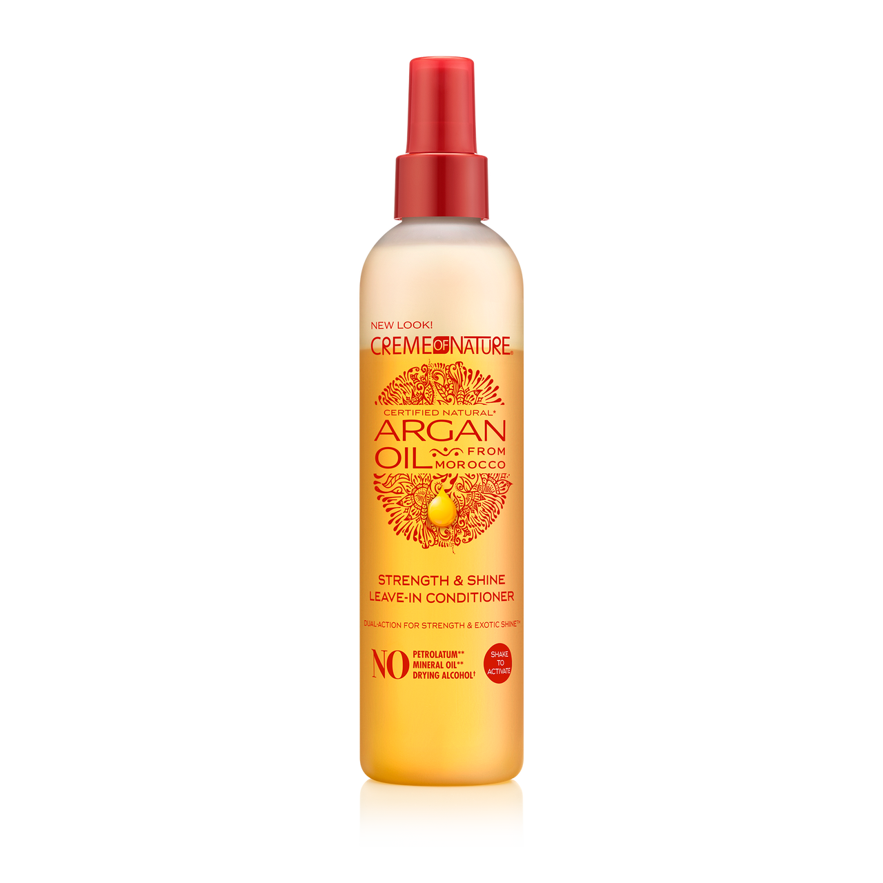 CREME OF NATURE ARGAN OIL LEAVE IN STRENGTH & SHINE Conditioner 8.4oz