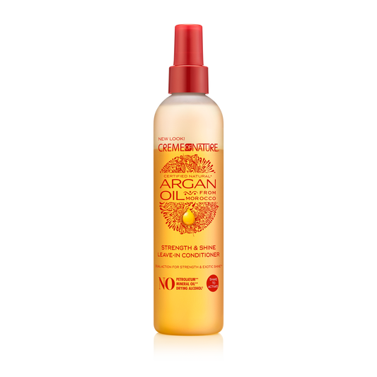 CREME OF NATURE ARGAN OIL LEAVE IN STRENGTH & SHINE Conditioner 8.4oz