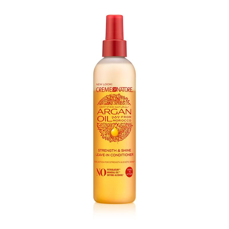CREME OF NATURE ARGAN OIL LEAVE IN STRENGTH & SHINE Conditioner 8.4oz