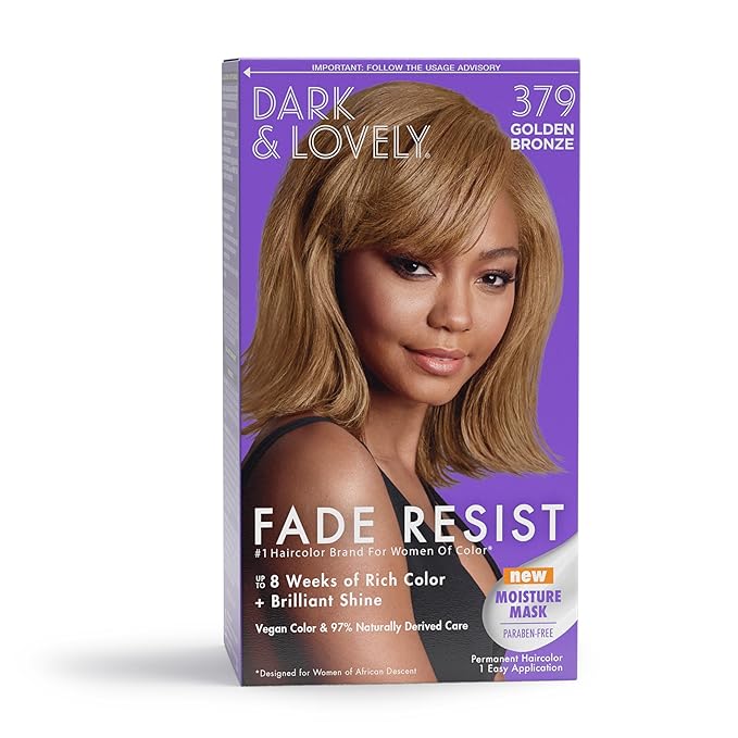 Dark and Lovely Fade Resist Rich Conditioning Hair Color, Permanent Hair Color