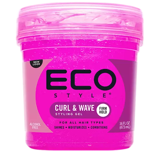 ECO STYLE GEL (Pink) CURL/WAVE 8oz