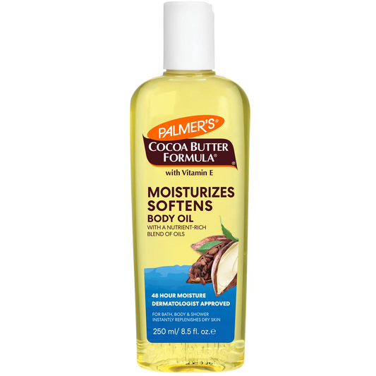 PALMER'S COCOA BUTTER FORMULA with Vitamin E MOISTURIZES SOFTENS BODY OIL