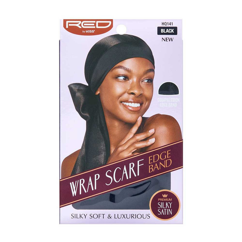 RED WRAP SCARF