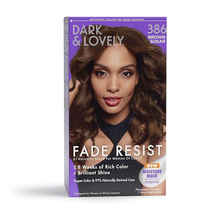 Dark and Lovely Fade Resist Rich Conditioning Hair Color, Permanent Hair Color