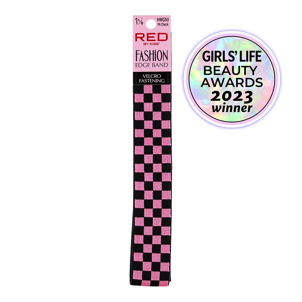 Fashion Edge Bands pink check