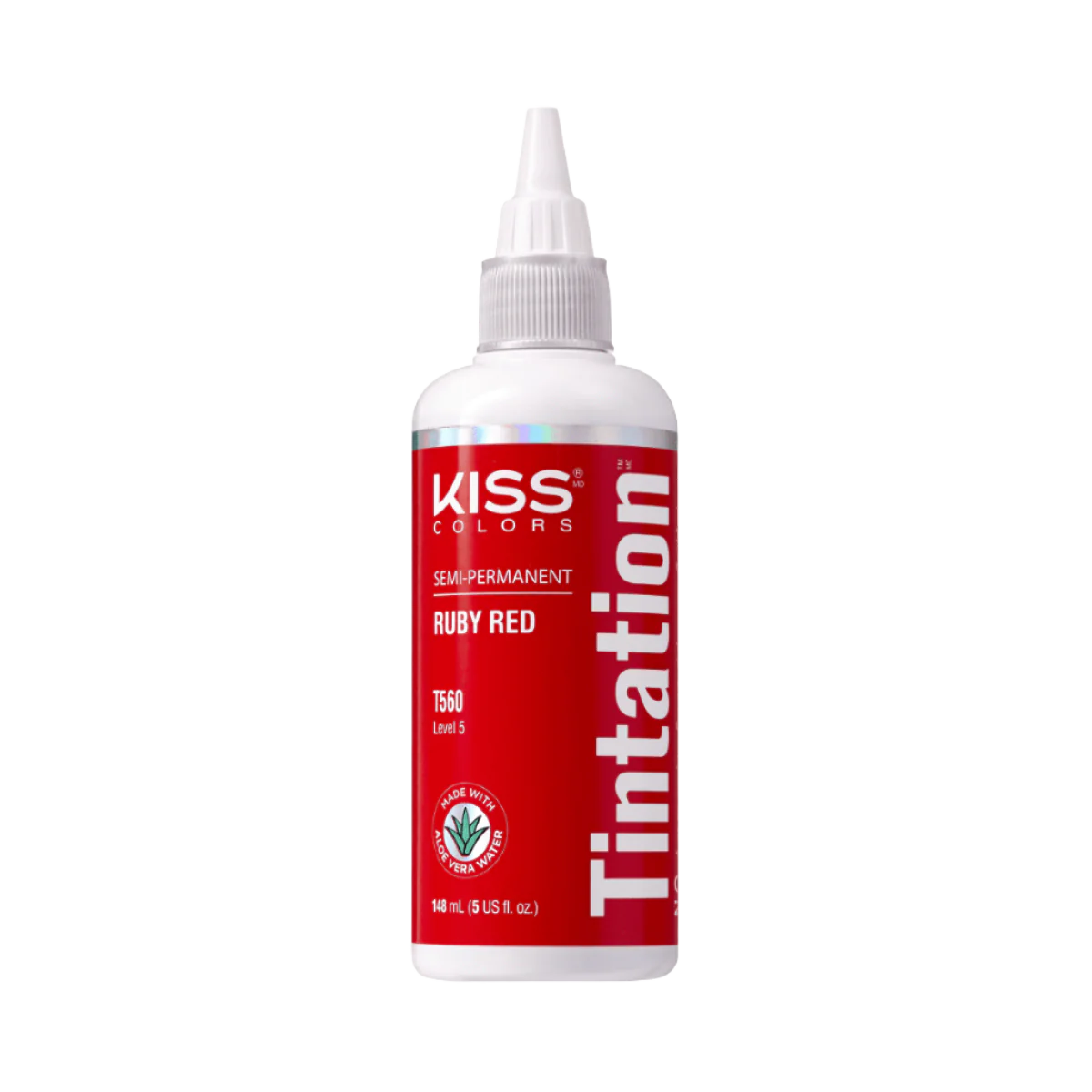 Red by kiss Tintation semi-permanent hair color (Ruby Red)