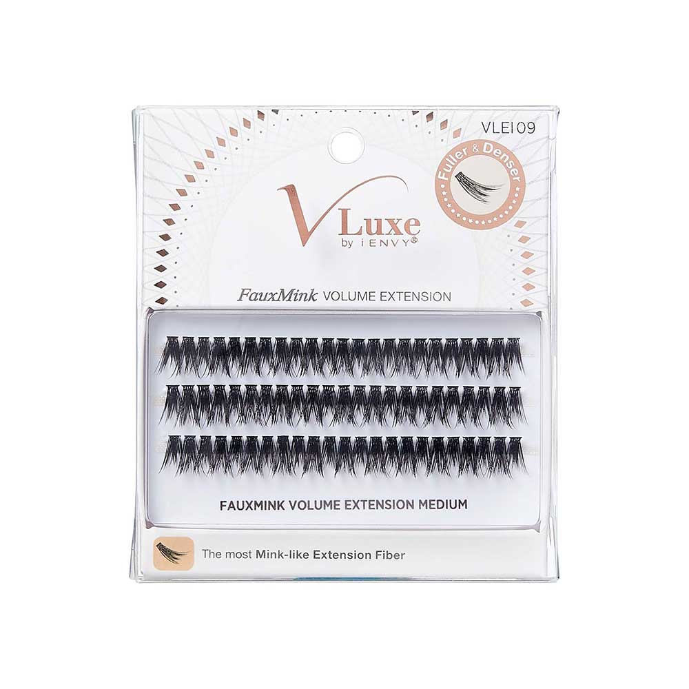 Faux Mink Volume Extension Cluster Lashes