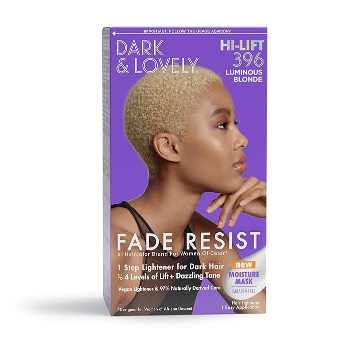 Dark and Lovely Fade Resist Rich Conditioning Hair Color, Permanent Hair Color