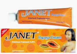 JANET PAPAYA TUBE CREAM 30G