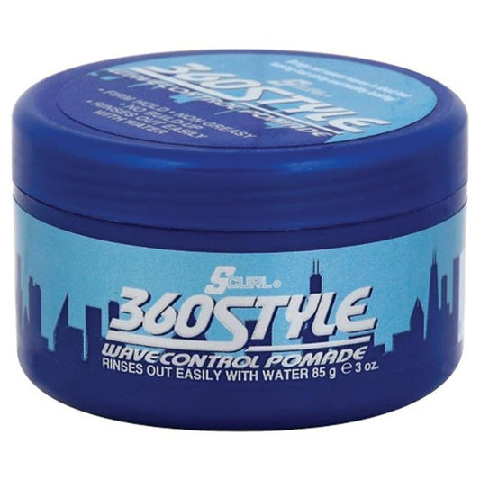 Luster S Curl 360 Style Wave Control Pomade, 3 OZ