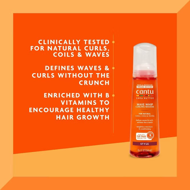 Cantu Shea Butter Curling Mousse