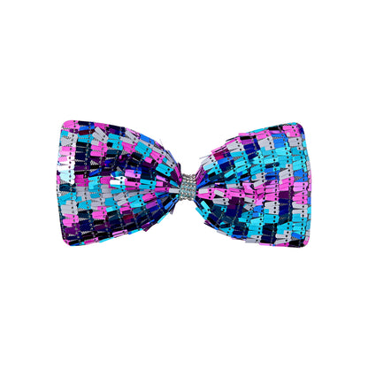 RED KIDS RIBBON METAL CLIP assorted color  (SEQUIN)