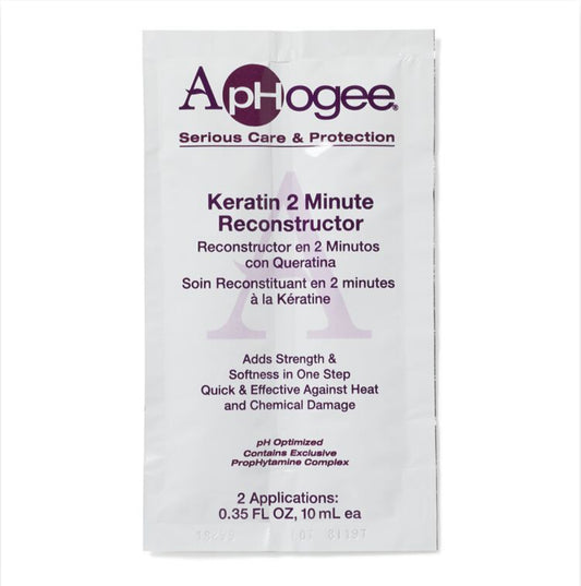 Aphogee Two Minute Intensive Keratin Reconstructor Packette (0.75 oz)