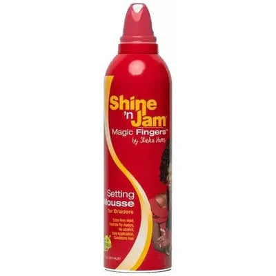 Ampro Shine N' Jam Magic Fingers Mousse 12oz