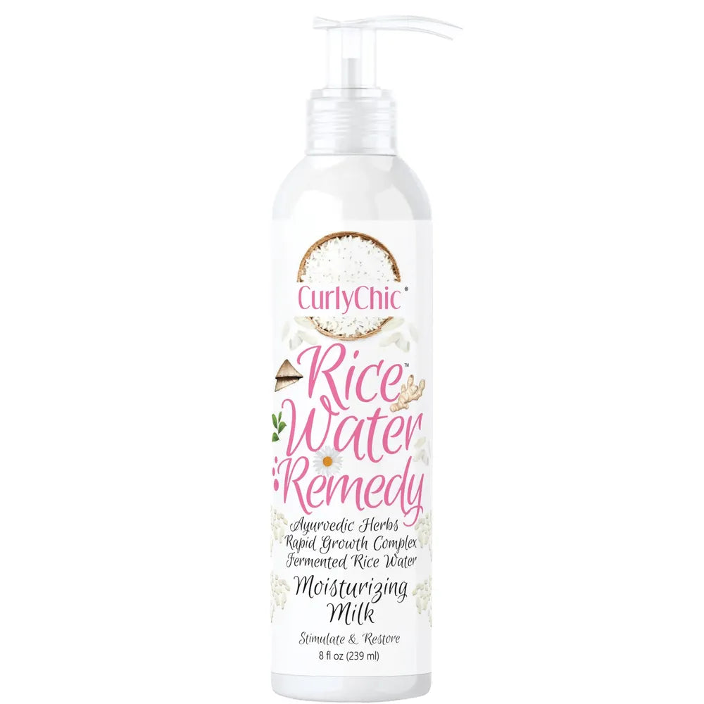 Curly Chic Rice Water Remedy Moisturizing Hair Milk 8oz