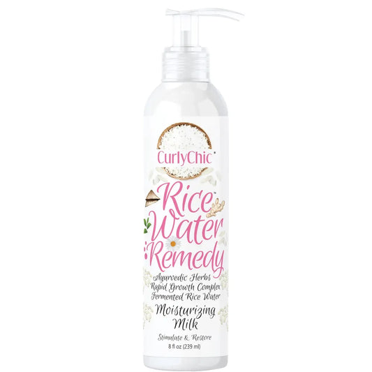 Curly Chic Rice Water Remedy Moisturizing Hair Milk 8oz