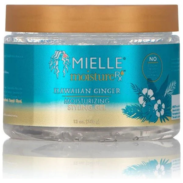 Mielle MoistureRX Hawaiian Ginger Moisturizing Styling Gel 12oz