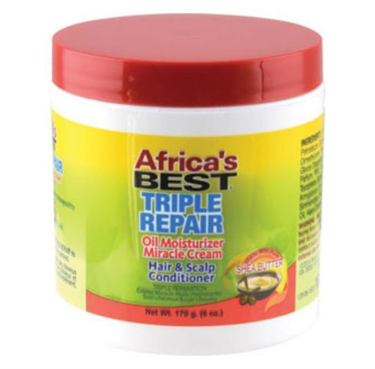 Africa's best triple repair oil moisturizer 6 oz