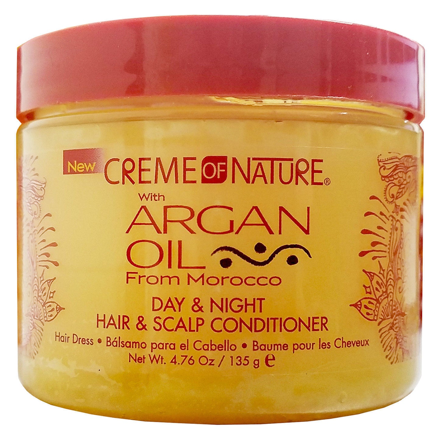 CREME OF NATURE ARGAN OIL DAY&NIGHT HAIR & SCALP CONDITIONER 4.76OZ