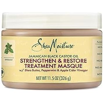 Shea Moisture Jamaican Black Castor Oil Strengthen & Restore Treatment Masque 11.5oz